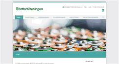 Desktop Screenshot of batteriforeningen.se